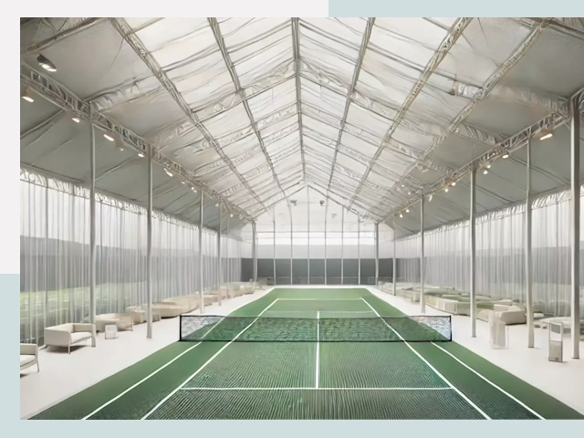 Строительство теннисных кортов в Светлограде