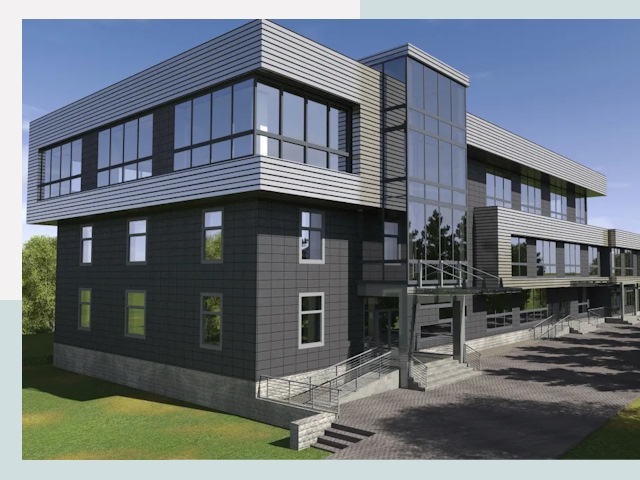 Административные здания в Светлограде