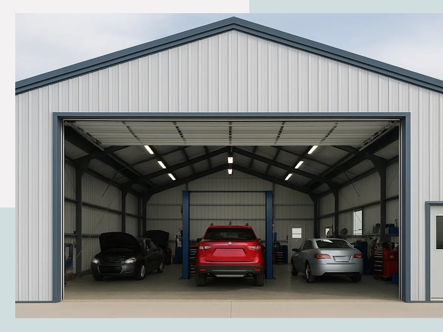 Ангары из сэндвич панелей от 609 руб. в Светлоград