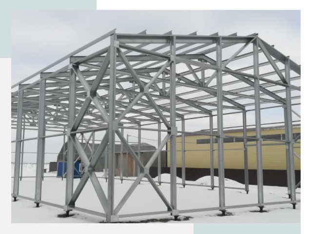 Каркасные ангары в Светлограде