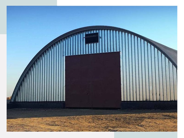 Арочные ангары в Светлограде