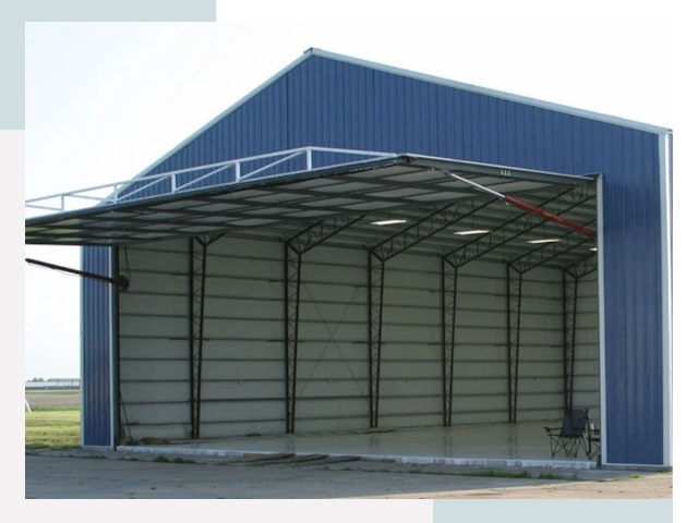 Прямо стенные ангары в Светлограде