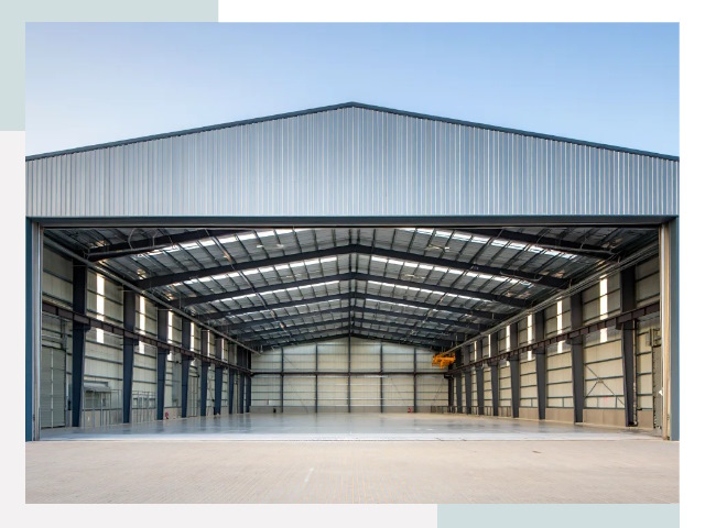 Большие ангары в Светлограде