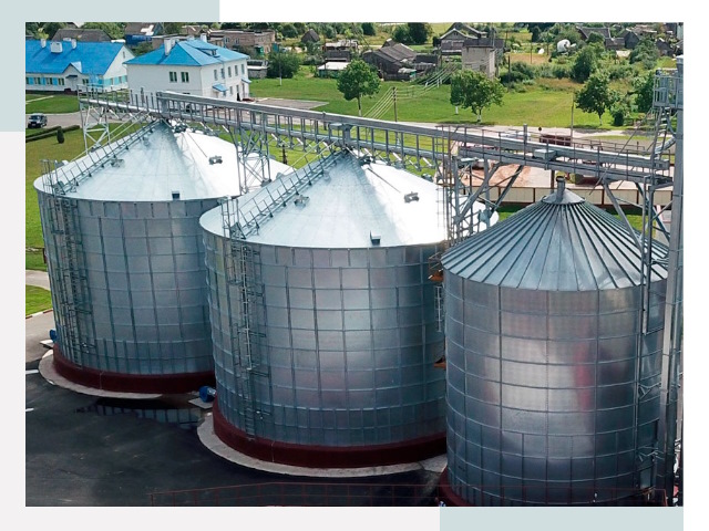 Металлические силосы в Светлограде