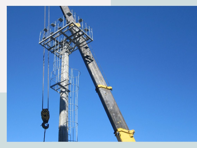 Монтаж осветительных мачт в Светлоград от 609 руб.