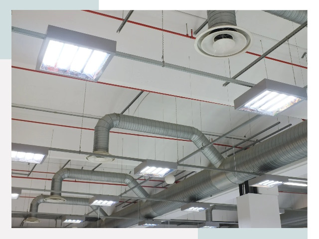 Вентиляция ангаров в Светлограде