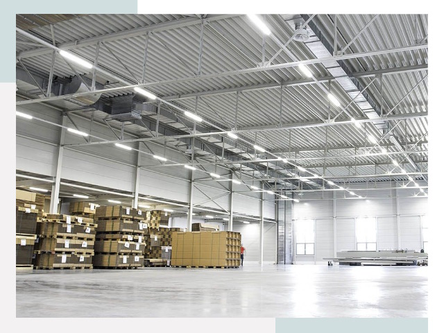 Освещение ангаров в Светлограде