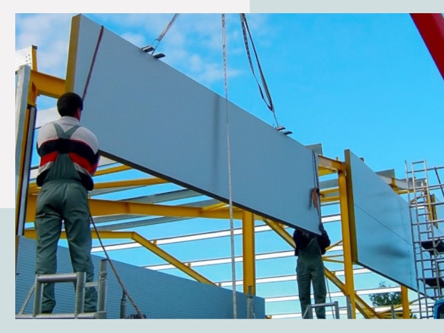 Монтаж сэндвич-панелей в Светлограде от 609 руб.