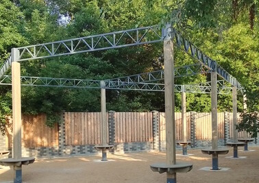 Терраса из металлоконструкций под ключ, проектирование, изготовление и монтаж от СтальСтрой-Свт